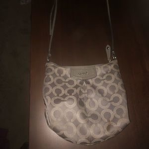 AUTHENTIC GRAY COACH PURSE